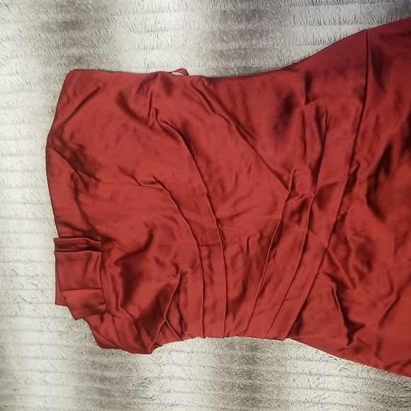 Wine Cocktail Dress - Picture 2 of 6